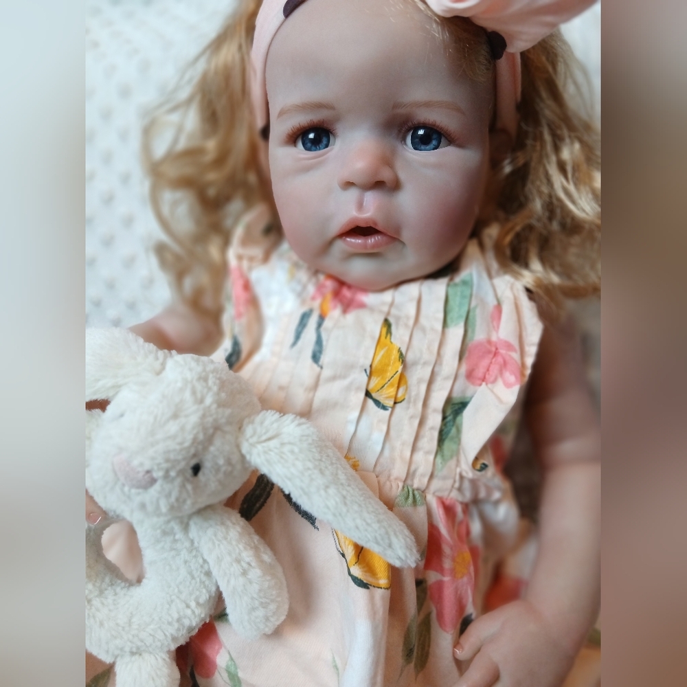 24" Reborn Toddler Girl Sandie Collectable Kids Toy Therapy Baby Doll